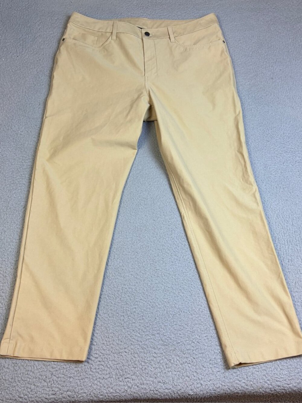 Lululemon ABC Classic Utilitech Pants 36x30 Beige Stretch Casual Performance